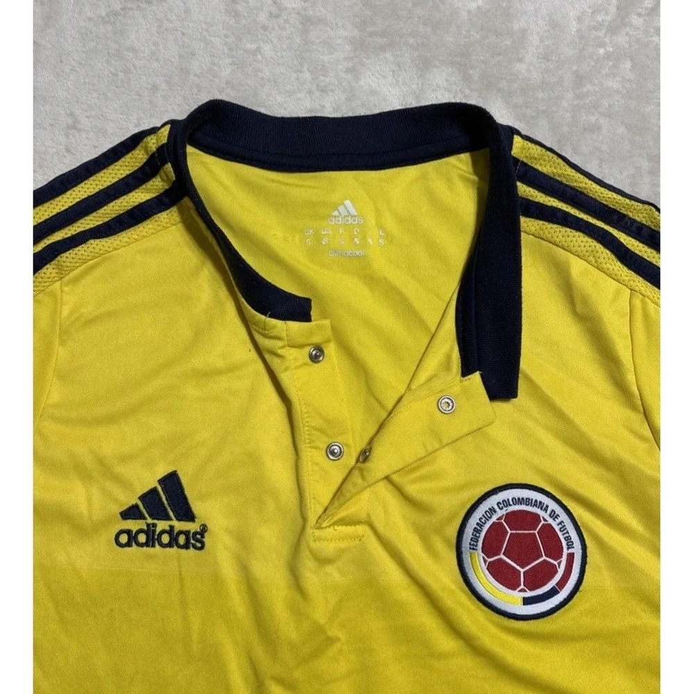 Adidas Columbia National Soccer Team Jersey Mens Small 2015 Home Kit Shirt